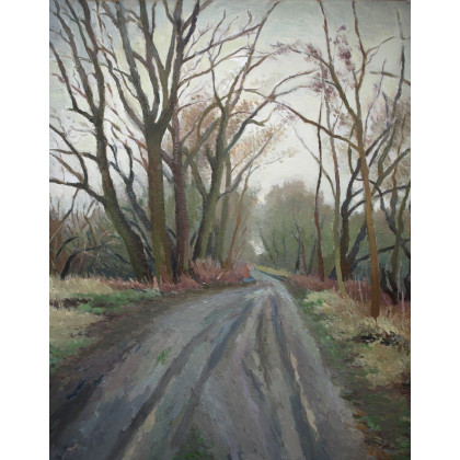 Słota (Nad Wisłą), Marcin Szost, obrazy olejne