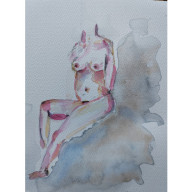 AKWARELA - NUDE