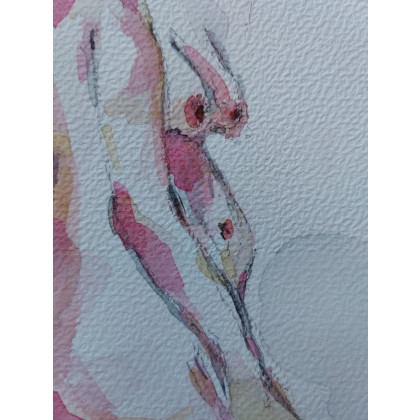 ML - obrazy akwarela - Akwarela- Nude foto #1