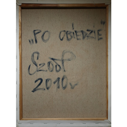 Marcin Szost - obrazy olejne - Po obiedzie foto #2