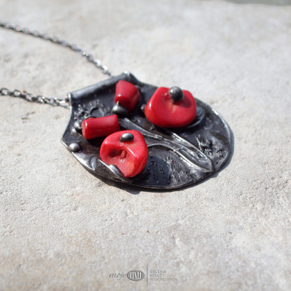 Moje MW - wisiory - Koral-Love 02 foto #1