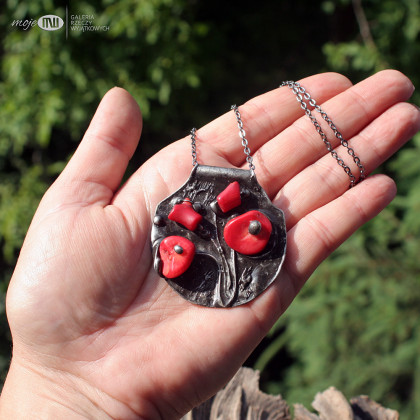 Moje MW - wisiory - Koral-Love 02 foto #2