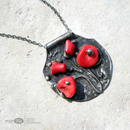 Moje MW - wisiory - Koral-Love 02 foto #4