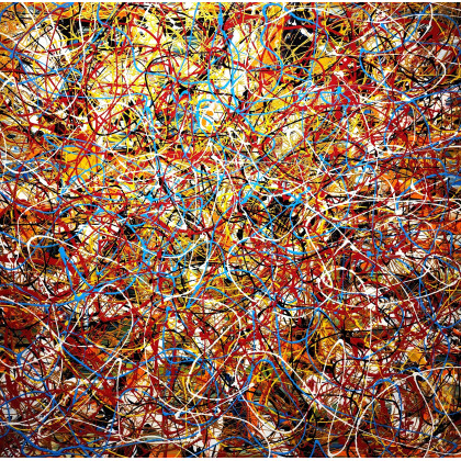 Color melody, Felix Guenther, obrazy akryl