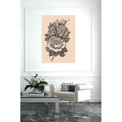 Jolanta Frankiewicz - rysunek tuszem - W kawiarence foto #3