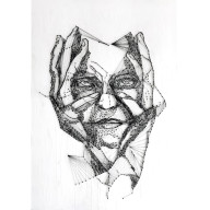 „Twarz z Nici” – String Art
