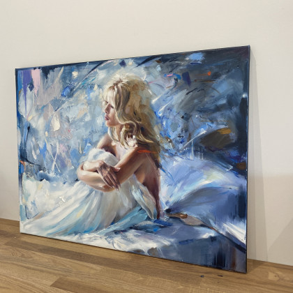 Jolanta Strzelczyk - obrazy olejne - TĘSKNOTA foto #1