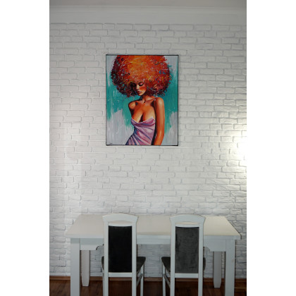 Rafal Stach - olej + akryl - Blask po burzy 80x100 foto #4