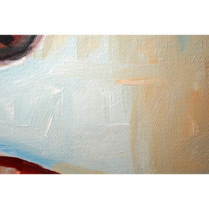 Rafal Stach - olej + akryl - Ocean w jej oczach 80x100 foto #2