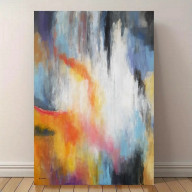 Abstrakcja    - obraz akrylowy 100/70 cm