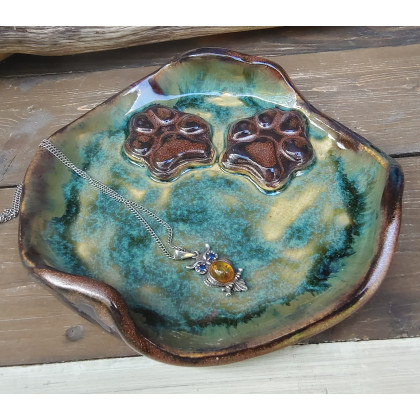 Shiraja - inne - Ceramiczny talerzyk łapki ( c858) foto #1