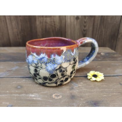 Shiraja - naczynia - Kubek ceramiczny czaszki ( c847) foto #3
