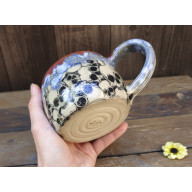 Kubek ceramiczny czaszki ( c847)