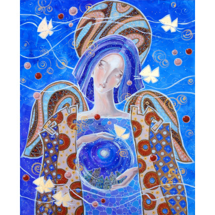 4mara - wydruki na płótnie - Bajka na dobranoc o złotych motylach – Giclee foto #4