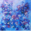 Granatowy wieczór – Giclee