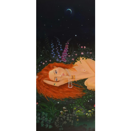 Dorota Herba - olej + akryl - Lilith foto #1