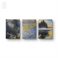 kompozycja,  obraz na płótnie, 70x50x1cm
