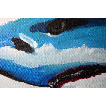 Rafal Stach - obrazy akryl - Shark 80x100 foto #1