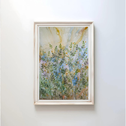 Akwarela A3. Łąka, Małgorzata Domańska ART, obrazy akwarela