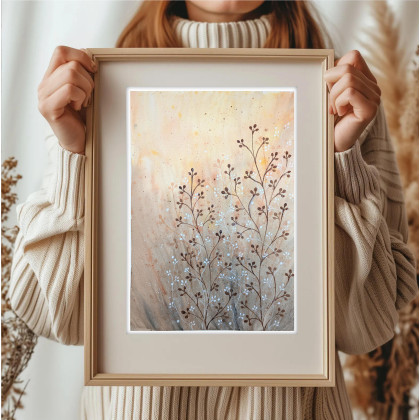 Małgorzata Domańska ART - obrazy akwarela - Akwarela A3. Łąka foto #2