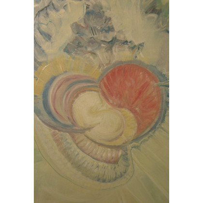 Eryk Maler - obrazy olejne - Embrion, 80x120, 2025 foto #1