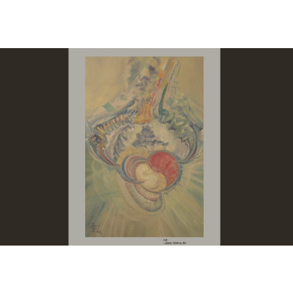 Eryk Maler - obrazy olejne - Embrion, 80x120, 2025 foto #2