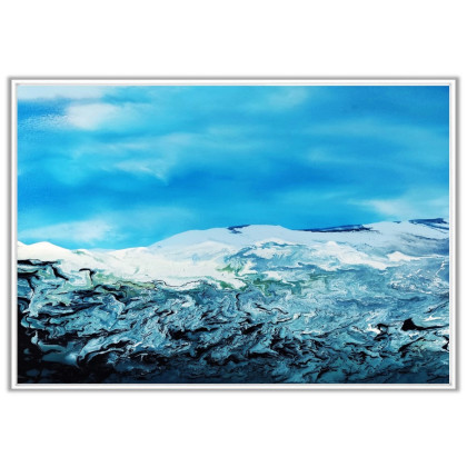 Felix Guenther - obrazy akryl - Under an ice-blue sky foto #3