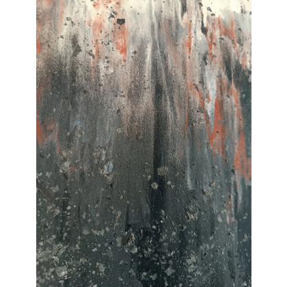 Joanna Bilska - obrazy akryl - ASHES WITHIN 50x80 abstrakcja obraz foto #2