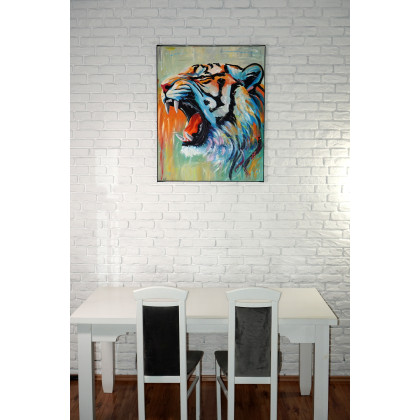 Rafal Stach - olej + akryl - Ignis 80x100 foto #3
