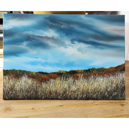 Felix Guenther - obrazy akryl - Autumn in the shadow of the clouds foto #1