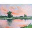 Nad wodą  - rysunek pastelami