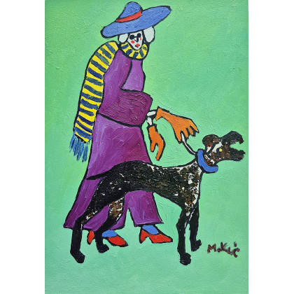 nostalgia, Marlena Kuć, obrazy olejne
