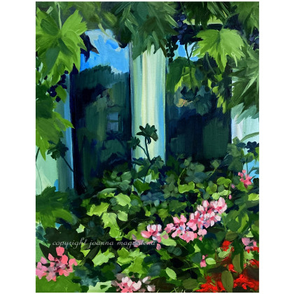 Recto verso, Joanna Magdalena, obrazy olejne