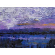 Poranek, obraz akrylowy na płótnie 70x50x2 cm