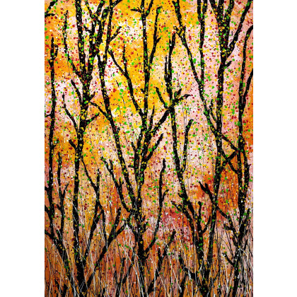 Autumn Melody, Felix Guenther, obrazy akryl