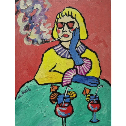 Marlena Kuć - obrazy olejne - lata szaleństwa foto #1