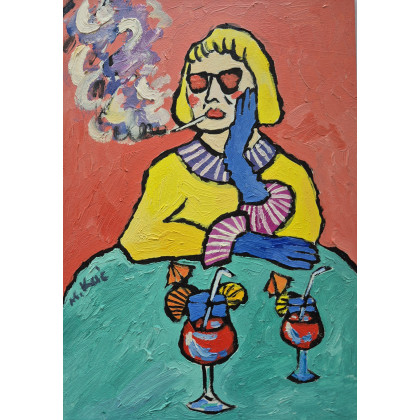 Marlena Kuć - obrazy olejne - lata szaleństwa foto #2