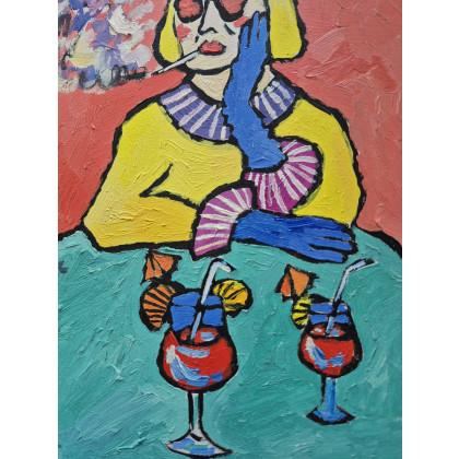 Marlena Kuć - obrazy olejne - lata szaleństwa foto #3