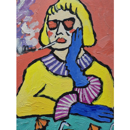 Marlena Kuć - obrazy olejne - lata szaleństwa foto #4