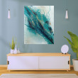 ŹRÓDŁO 70x90 cm abstrakcja