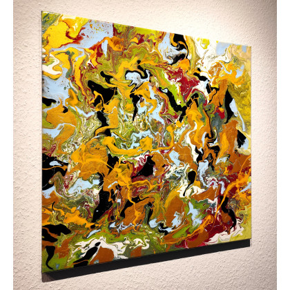 Felix Guenther - obrazy akryl - Dance of Colors foto #1