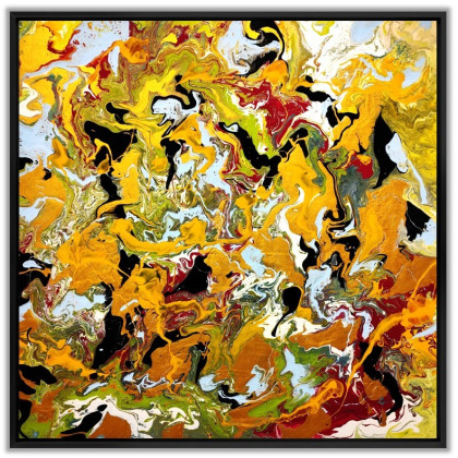 Felix Guenther - obrazy akryl - Dance of Colors foto #3