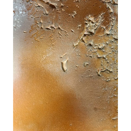 Małgorzata Kąkol - obrazy tech. mieszana - Mlekiem i Miodem I 2x30x80 cm I dyptyk foto #2
