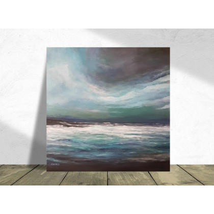 Paulina Lebida - obrazy akryl - Morze - obraz akrylowy 70/70 cm foto #1