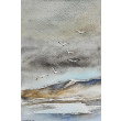 Morze 2 -  akwarela formatu 18/12,5 cm