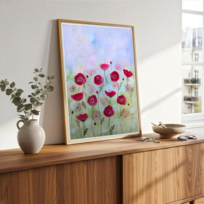 Małgorzata Domańska ART - obrazy akwarela - Akwarela 23x31.  Łąka foto #1