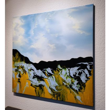 Felix Guenther - obrazy akryl - Breath of the mountains foto #1