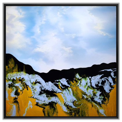 Felix Guenther - obrazy akryl - Breath of the mountains foto #3