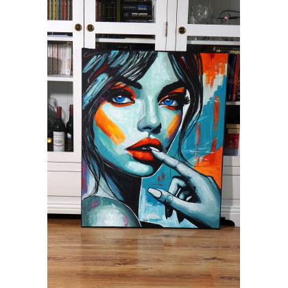 Rafal Stach - olej + akryl - Reflection 80x100 foto #4