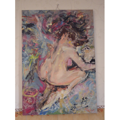 Eryk Maler - obrazy olejne - akt - Farba, 2025 foto #3